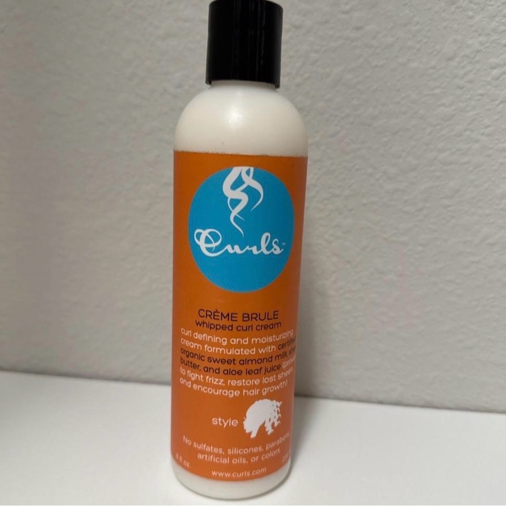 NEW unopened 8 oz Curls Crème Brule Whipped Curl Cream